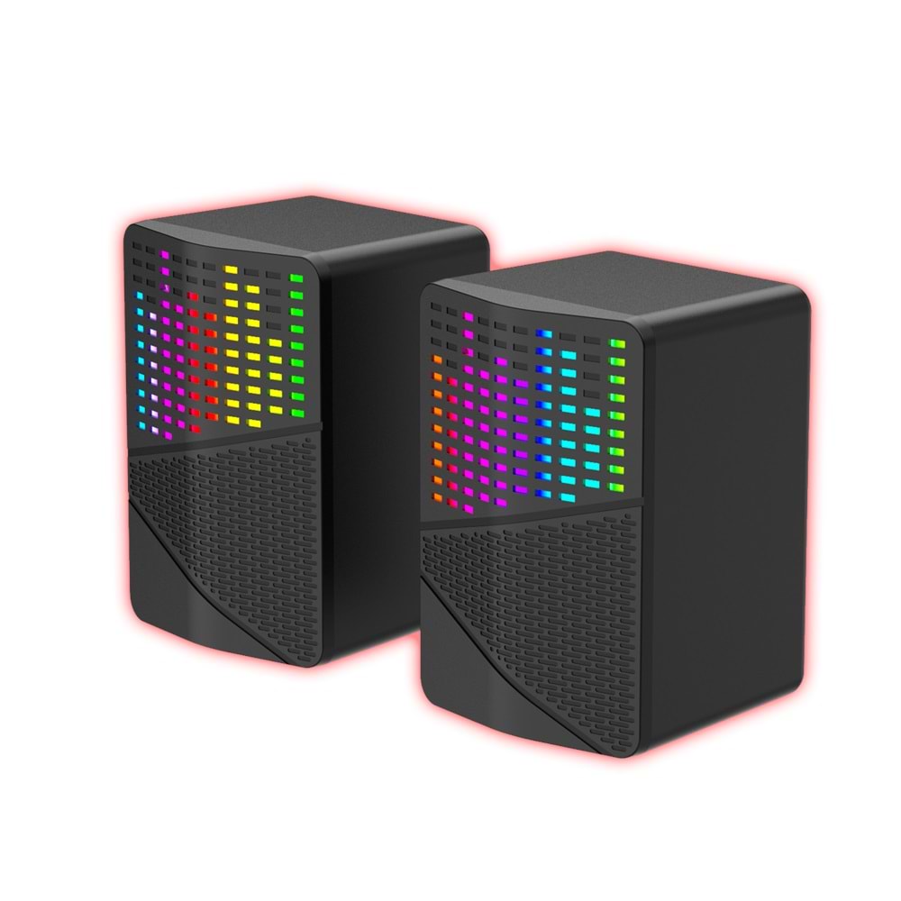 JEDEL S576 1+1 RGB HOPARLÖR USB SPEAKER