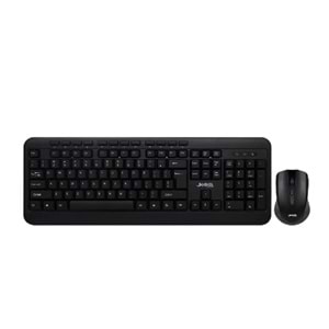 JEDEL WS881 WİRELESS KLAVYE MOUSE SET