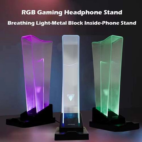 JEDEL GM02 USB HUB + RGB KULAKLIK TUTUCU
