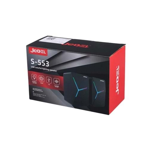 JEDEL S553 1+1 RGB HOPARLÖR USB SPEAKER