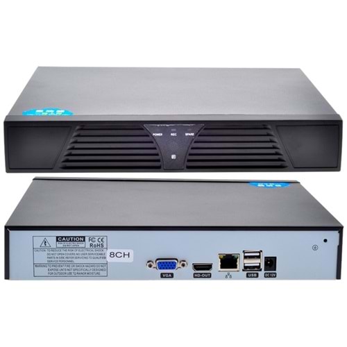 ZTECH 32 KANAL 8MP 4K NVR ZR-532 5MP H265+ (KOLİ ADET 5)