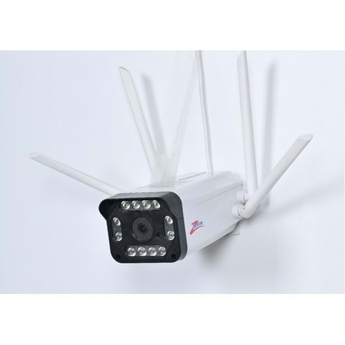 WIFI ZR-2053 IP 3MP 12 ARRAY LED COLORVU BULLET CAMERA v380 pro
