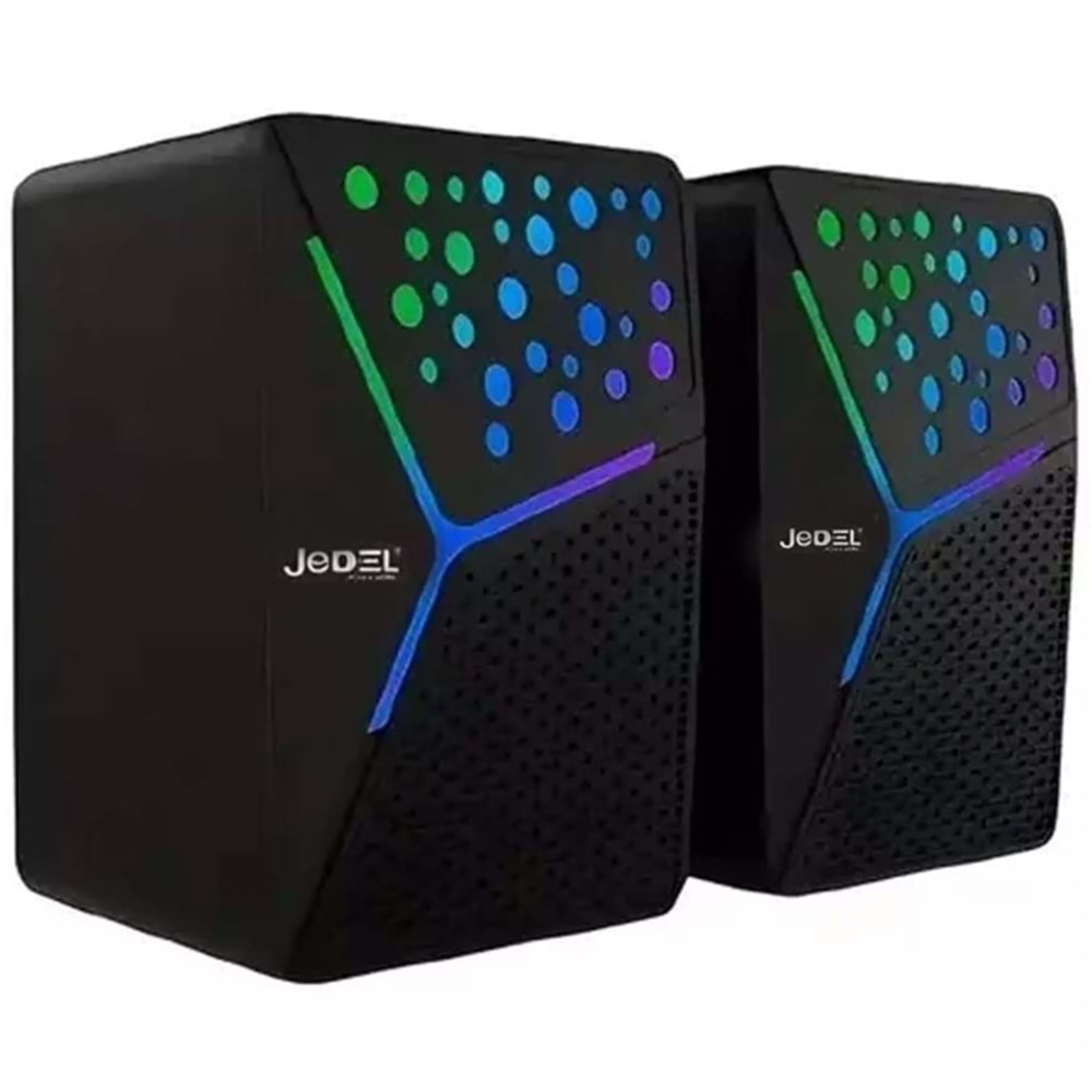 JEDEL S553 1+1 RGB HOPARLÖR USB SPEAKER